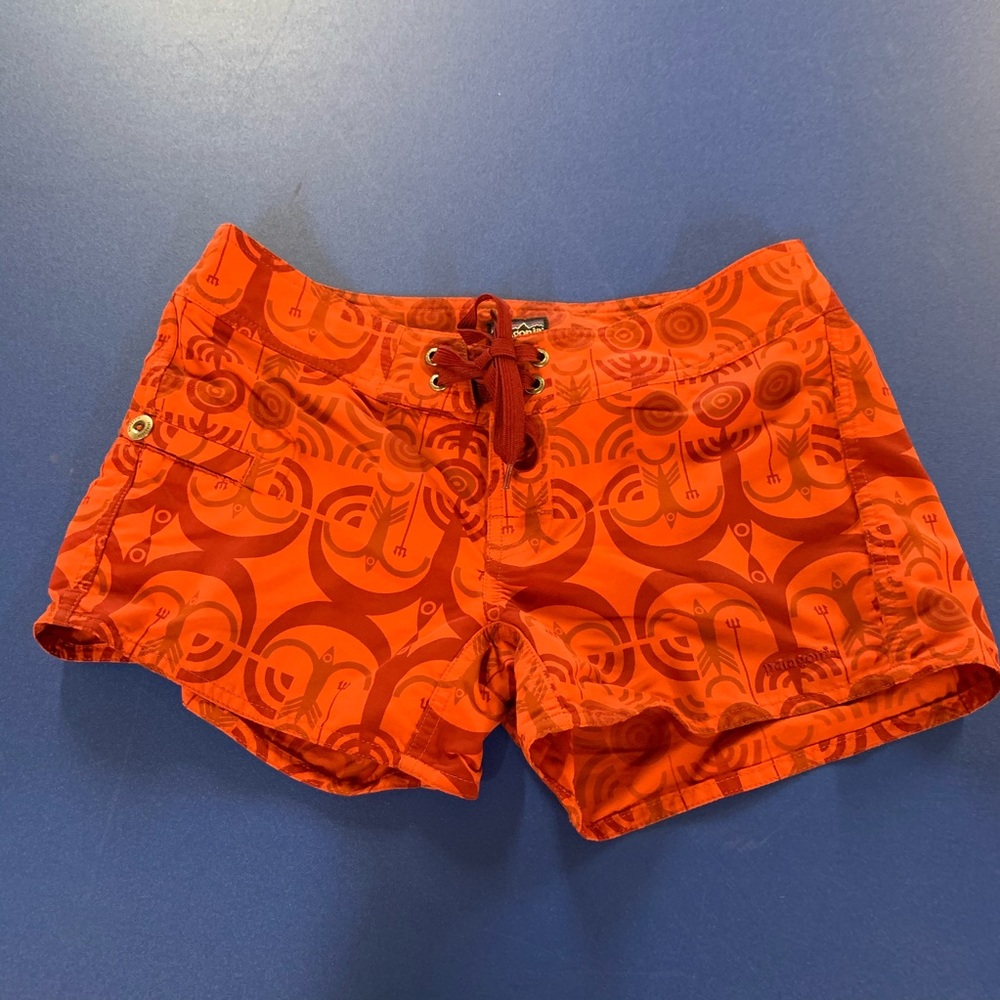 Patagonia women's swim shorts. board shorts